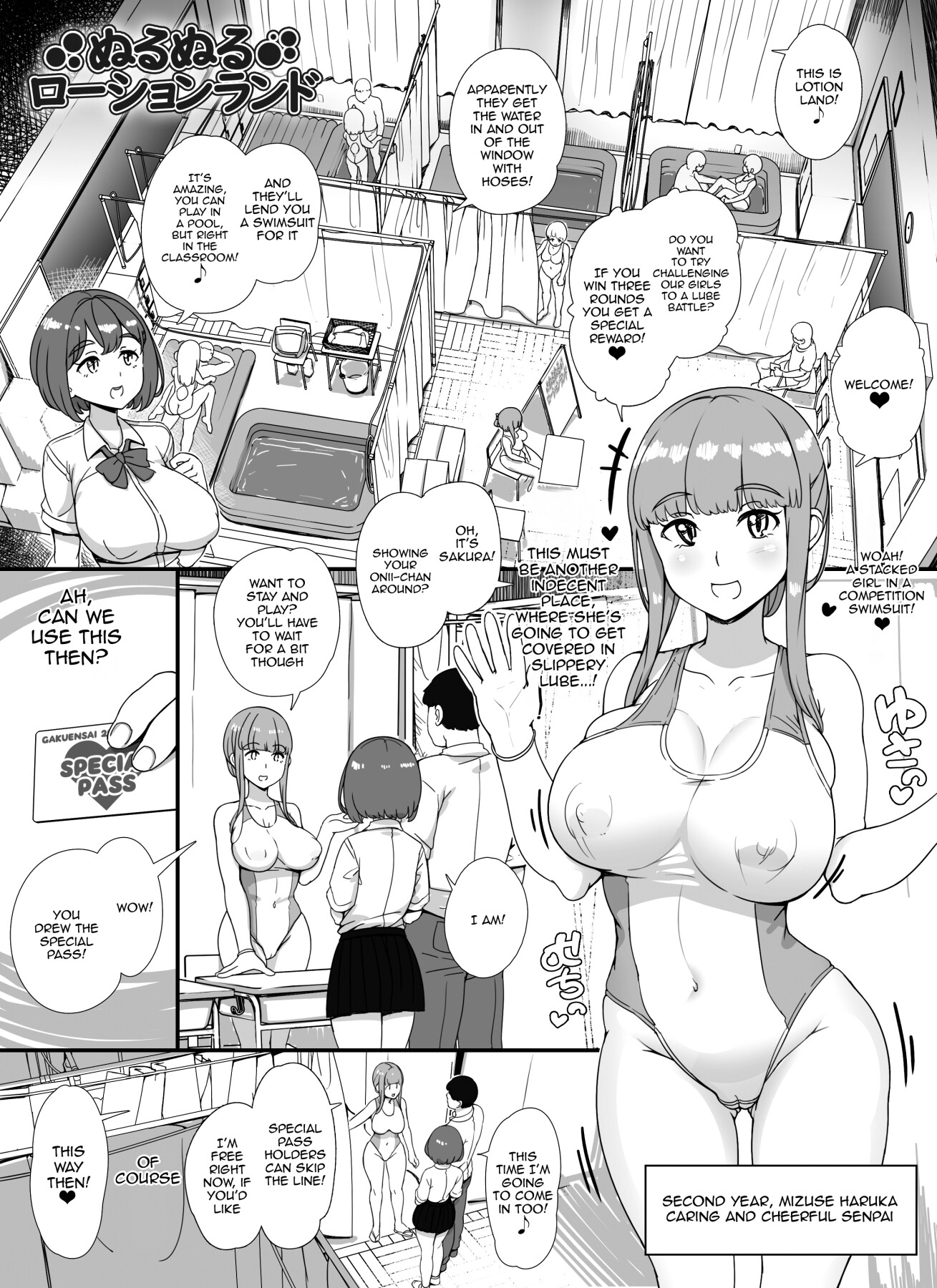 Hentai Manga Comic-Welcome To The Brothel School Festival! ~ First Day-Read-28